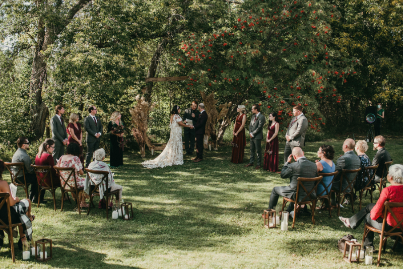 Garden Wedding in Prince Edward County Ontario